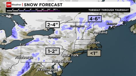 Forecast update: Snow to taper off, chilly temps remain